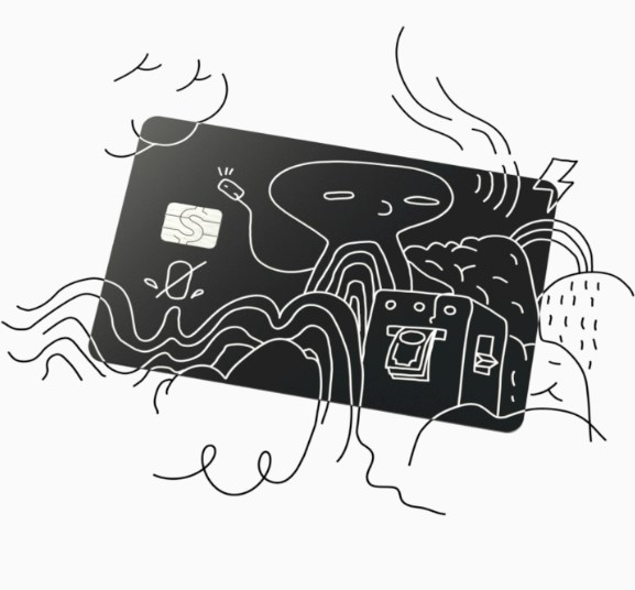 A Picture Of A Cool Design On A Cash Card
