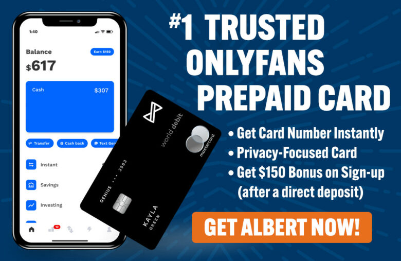 Albert Prepaid Card Onlyfans