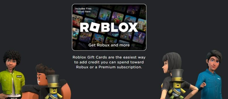Digital Roblox Gift Card Codes
