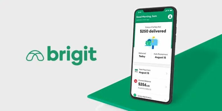 The Brigit App Logo, Highlighting Its Suitability For Individuals With Low Credit Scores.